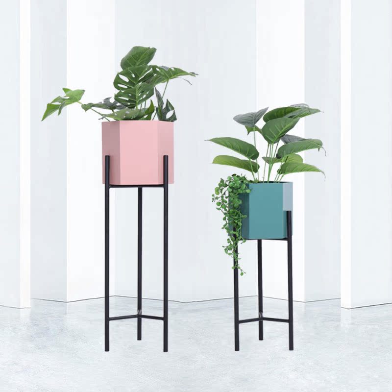 Northern Europe style Metal Flower pot Simplicity personality a living room to ground Floral organ indoor balcony originality Flower pot Showyin the Home accessories , Vase/Flower/Artificial flowers/Imitation jewelry , Flower/Vase , Flowerpot category - from Buy2taobao.com to provide professional Taobao agent buy service