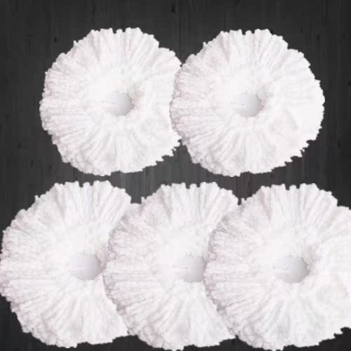 通用拖把頭旋轉替換布圓形拖把配件純棉家用墩布頭純棉線頭5個裝在類目 女裝/女士精品, 大碼女裝中 - 來自Buy2taobao.com提供專業的淘寶代購服務