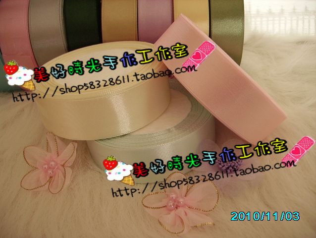 DIY Hand made Hairdressing clothing packing Material Science Multicolor Wedding celebration Coloured ribbon 2.5cm Ribbon 1 yuan /2 ricein the Home Fabric , Sew DIY Material,Tools and finished products , Sew DIY Fitting/Accessories/Accessories , Ribbon/Ribbons/Cloth belt category - from Buy2taobao.com to provide professional Taobao agent buy service