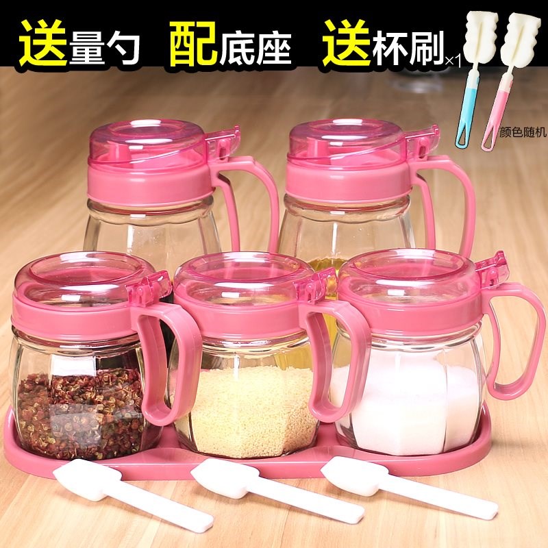Seasoning Box suit household Modular assembly Glass single Transparent bottle Large Salt jar Storagein the Kitchen/Cooking utensils , Kitchen Gadgets/Kitchen storage , Storage jars/Kitchen storage containers , Seasoning bottles category - from Buy2taobao.com to provide professional Taobao agent buy service