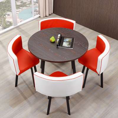 Simplicity Front negotiating table coffee shop Taiwan chair Small round The reception Office Rest area Leisure 4in the Business/Office Furniture , Office Furniture , Desk , Conference table category - from Buy2taobao.com to provide professional Taobao agent buy service
