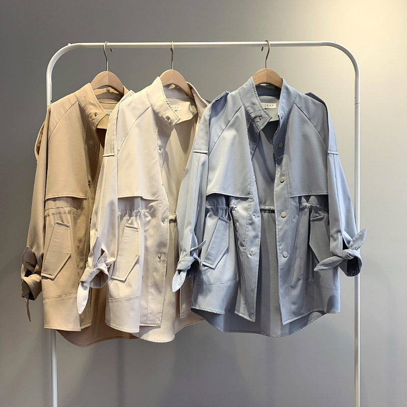Korean Edition spring clothes Little Windbreaker have cash less than that is registered in the accounts Hong Kong flavor Thin section coat 2019 new pattern student Easy work clothes coatin the Women's clothing/Boutique , Windbreaker category - from Buy2taobao.com to provide professional Taobao agent buy service