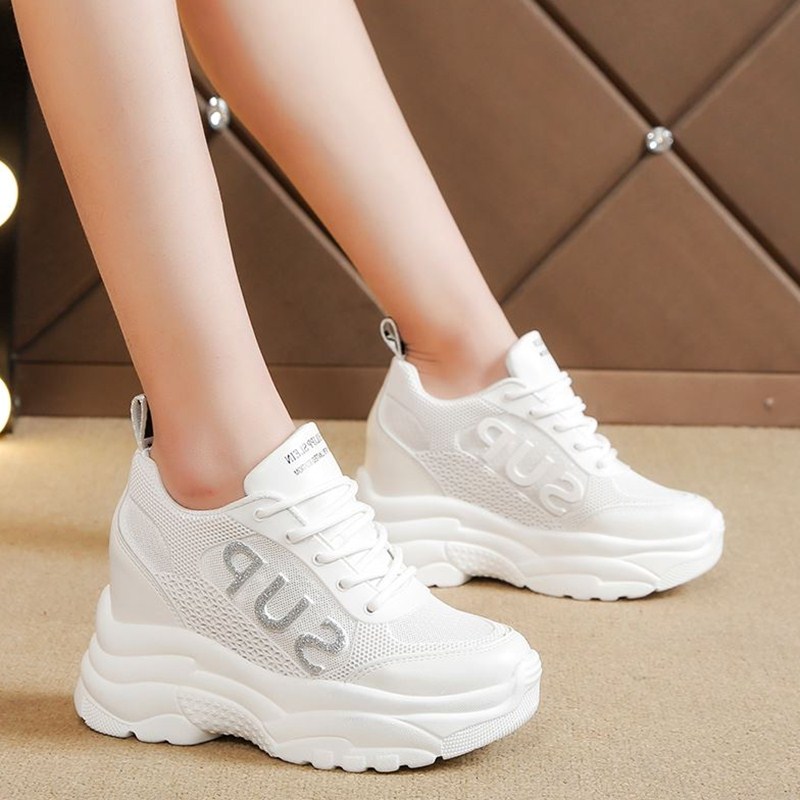 summer new pattern Net surface ventilation Shoe of sponge cake 9CM The thickness of the bottom White Women's Shoes Diddyin the Women's Shoes, High shoes category - from Buy2taobao.com to provide professional Taobao agent buy service