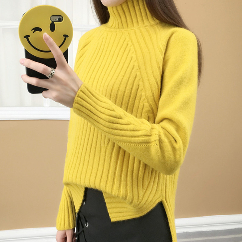 2018 Spring and autumn season new pattern Korean Edition Half a Sweater Socket Easy Split ends student have cash less than that is registered in the accounts sweaterin the Women's clothing/Boutique , Sweaters category - from Buy2taobao.com to provide professional Taobao agent buy service