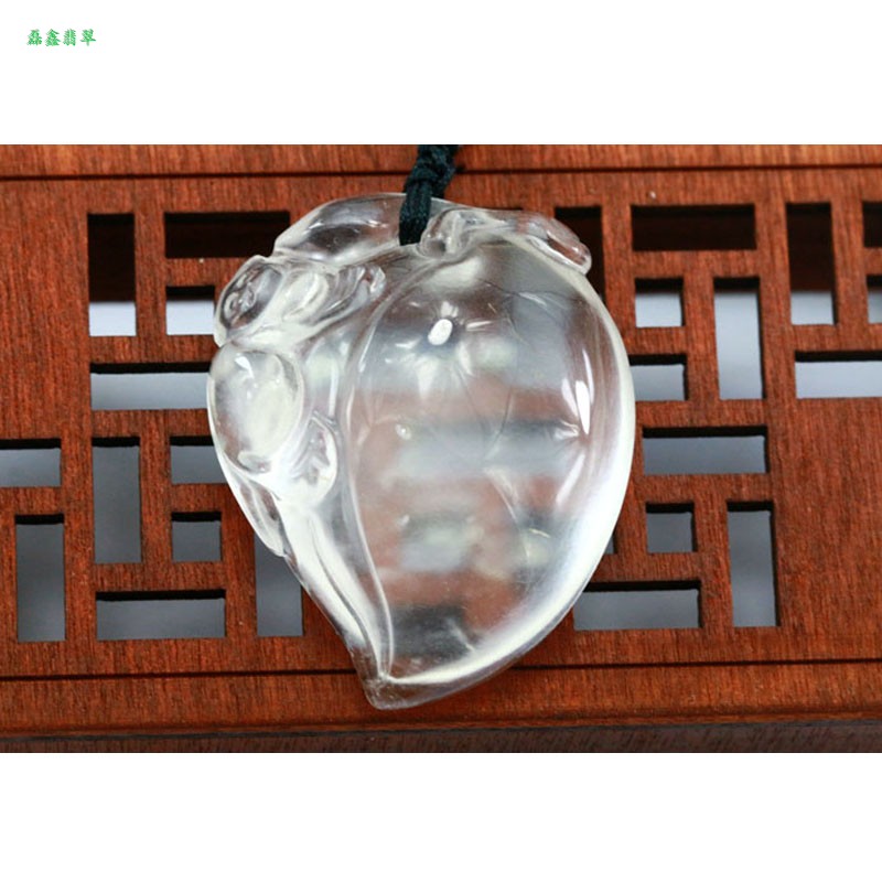 natural Shuimo jade Ice Snow Cotton froth Jade card Pendant gourd Female models Necklace sweater chainin the Jewelry/Diamond/Jade/Gold , Jade (New) , Jewellery stones category - from Buy2taobao.com to provide professional Taobao agent buy service