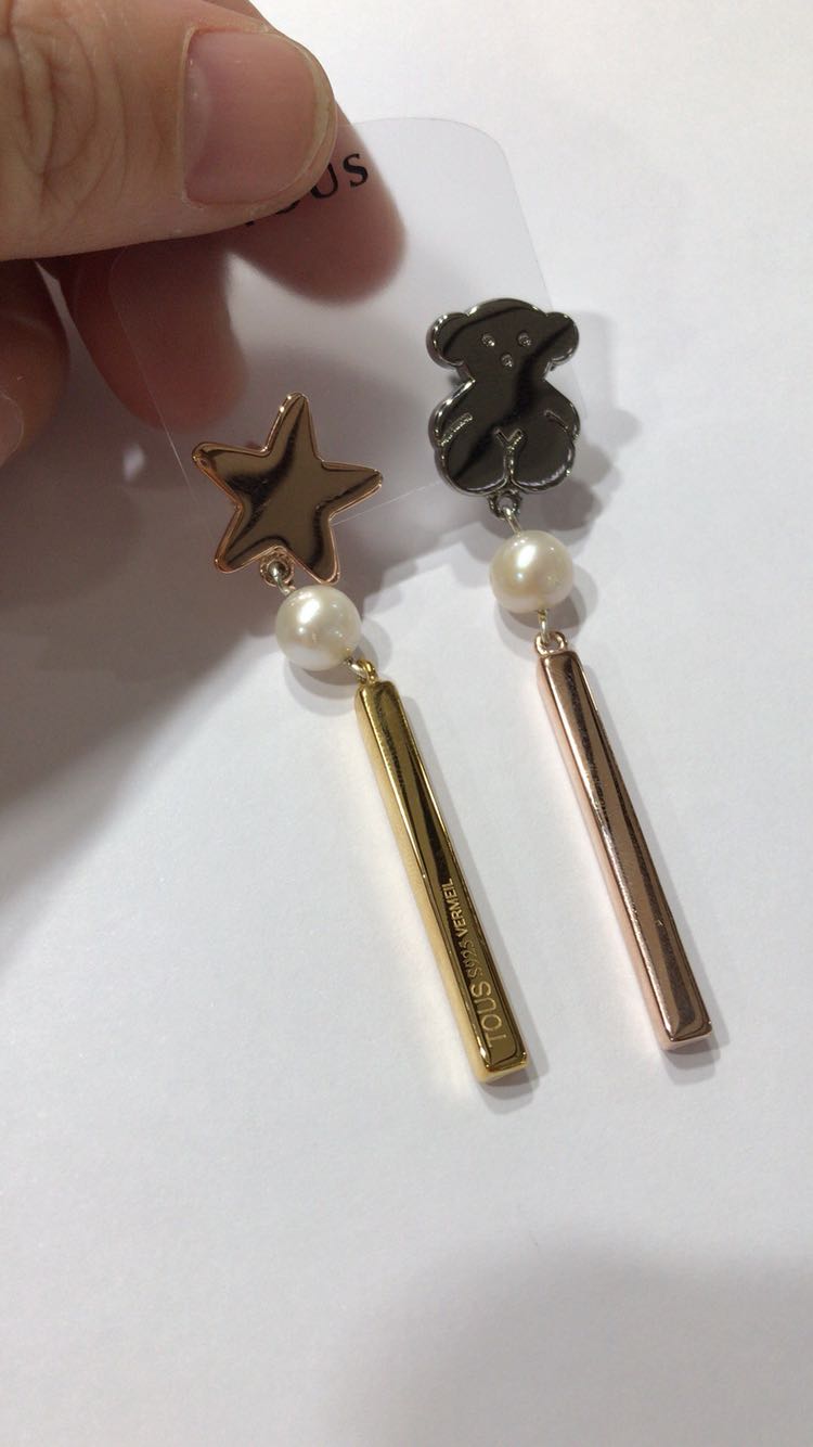 西班牙專櫃正品 TOUS桃絲熊珍珠耳釘純銀小熊星星耳墜在類目 飾品/流行首飾/時尚飾品新, 耳飾, 耳環中 - 來自Buy2taobao.com提供專業的淘寶代購服務