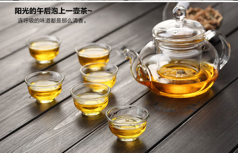 玻璃杯公道杯盖碗工夫茶配件套装茶具高鹏玻璃透明喝茶杯子泡茶|msdalam kategori pinggan mangkuk, set teh, Kung Fu teh - dari Buy2taobao.com untuk memberikan perkhidmatan ejen Taobao profesional membeli