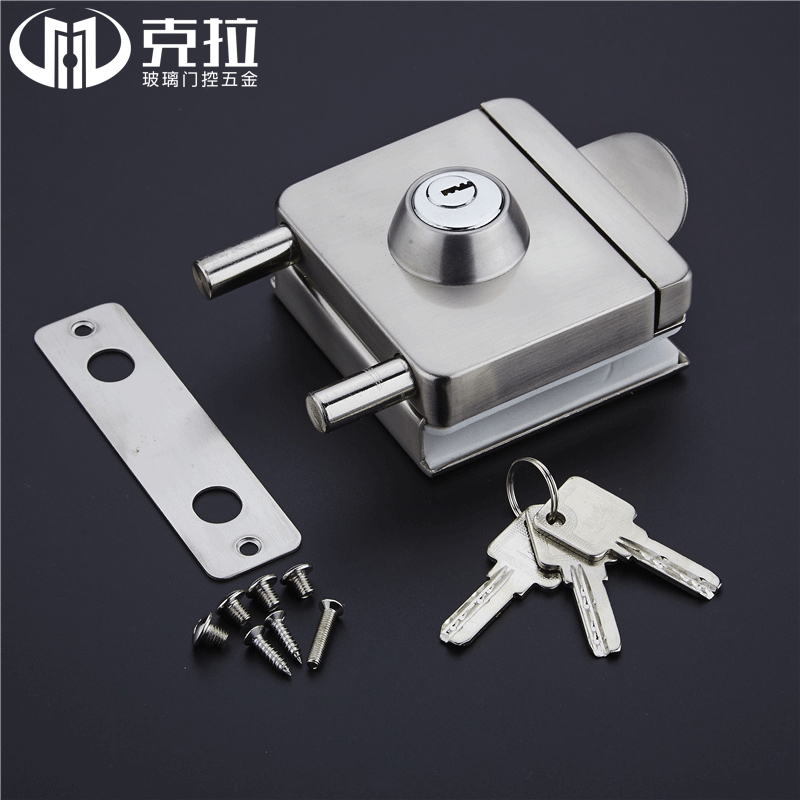 Door lock Frameless glass door lock Free punch Single Side lock Toughened glass door Central locking Billingin the Basic building materials , Home Hardware , Other Hardware , Locks Accessories category - from Buy2taobao.com to provide professional Taobao agent buy service
