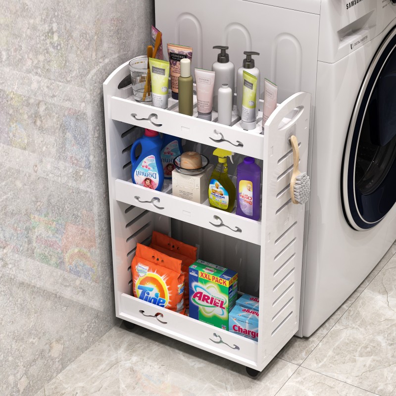 Shower Room Caught Shelf Crevice Small apartment move Refrigerator Shower Room kitchen Storage Washing machine Storage rackin the Storage consolidation , Family finishing equipment , Finishing rack/Shelf/Storage Rack category - from Buy2taobao.com to provide professional Taobao agent buy service