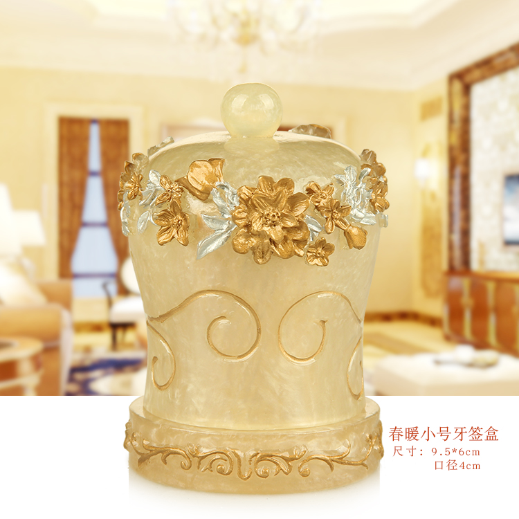 欧式牙签筒创意手压自动牙签盒树脂家用牙签桶时尚竹牙签罐牙签盒在类目 收纳整理, 家庭收纳用具, 收纳罐, 牙签筒中 - 来自Buy2taobao.com提供专业的淘宝代购服务