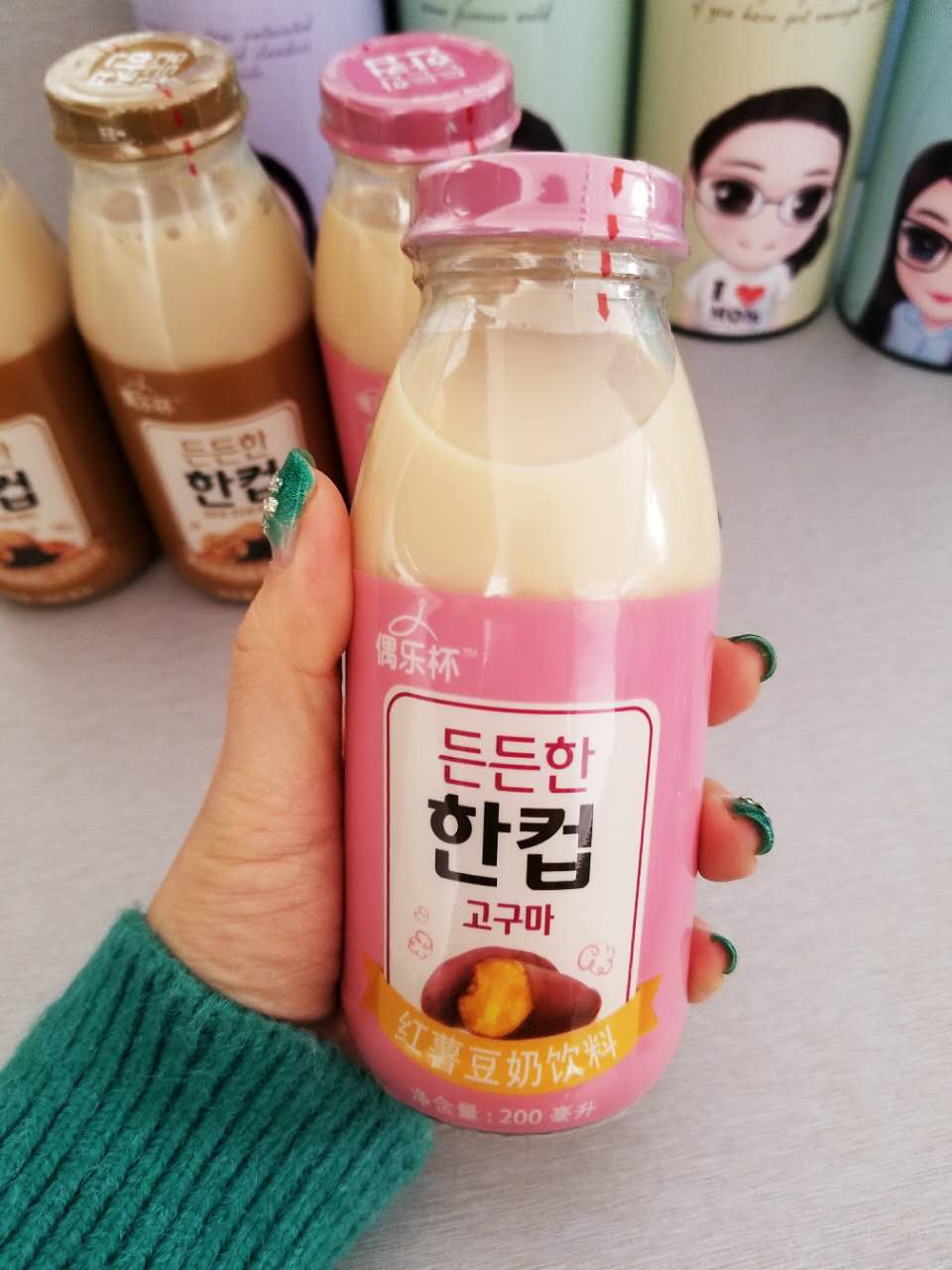 韩国进口 偶乐杯红薯豆奶饮料200ML在类目 咖啡/麦片/冲饮, 藕粉/麦片/冲饮品, 豆奶中 - 来自Buy2taobao.com提供专业的淘宝代购服务