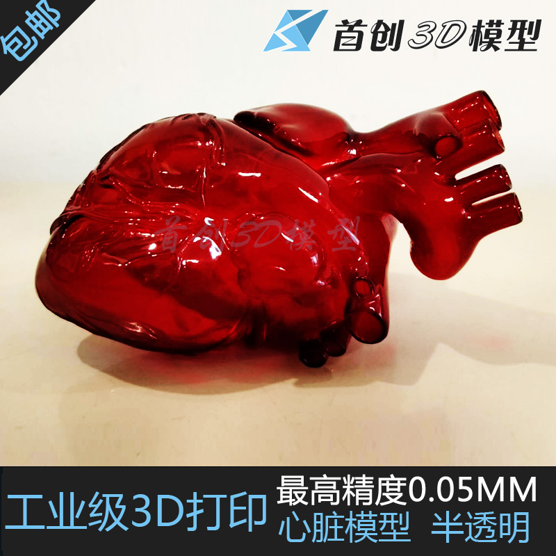 人体器官3d打印医疗心脏模型模具定制SLA激光快速成型树脂透明件|msdalam kategori adat peribadi/Design Services/DIY, setiap hari/adat hiasan, lebih ringan - dari Buy2taobao.com untuk memberikan perkhidmatan ejen Taobao profesional membeli
