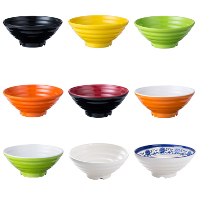 味千拉面碗密胺餐具重庆小面仿瓷麻辣烫大碗塑料汤碗牛肉面碗商用