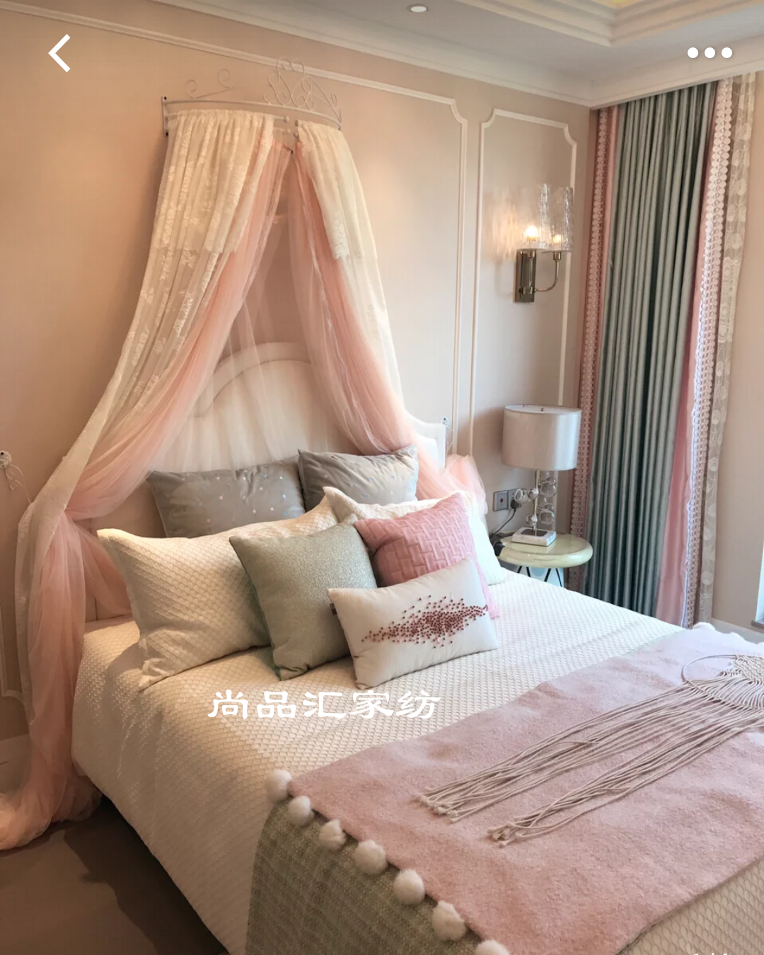 Bed mantle princess Mosquito net court Nordic Single Mosquito control children Princess Bed Headdress Korean Bed mantle shelfin the Bedclothes , Bed mantle category - from Buy2taobao.com to provide professional Taobao agent buy service
