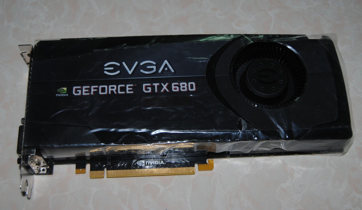 全新EVGA GTX680 2G 拼HD7970 BE GTX59