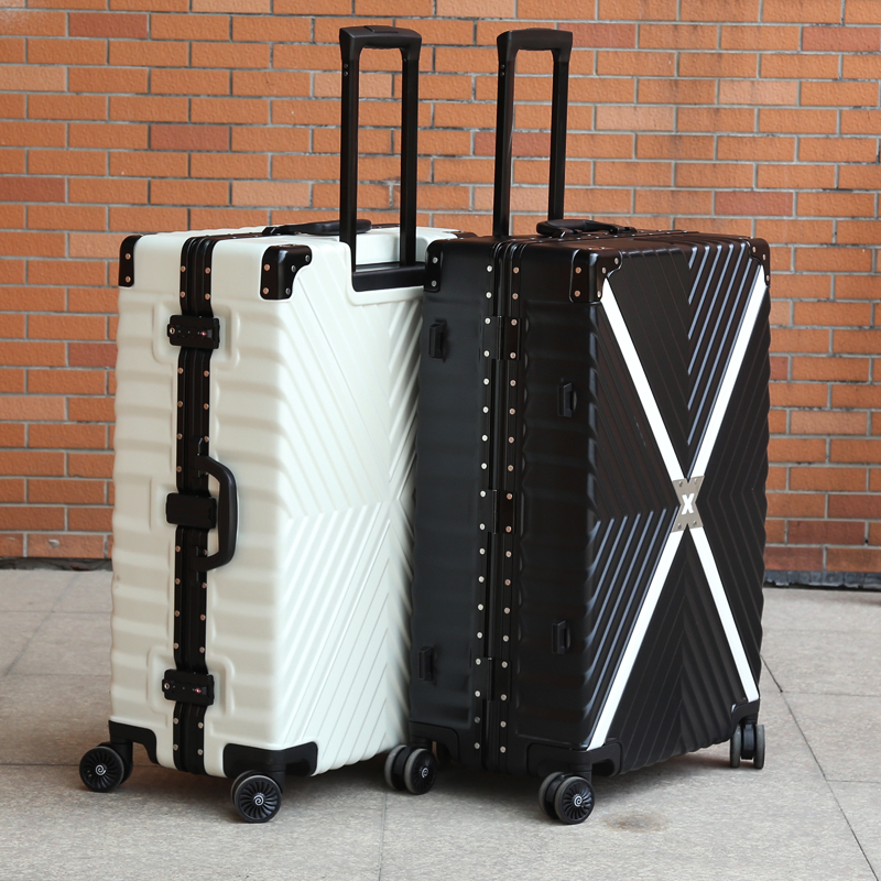 Draw bar box trunk Universal wheel Aluminum frame suitcase Lockbox Boarding case student ins Influx of womenin the Leather/Lady bags/Men's bag, Suitcase category - from Buy2taobao.com to provide professional Taobao agent buy service