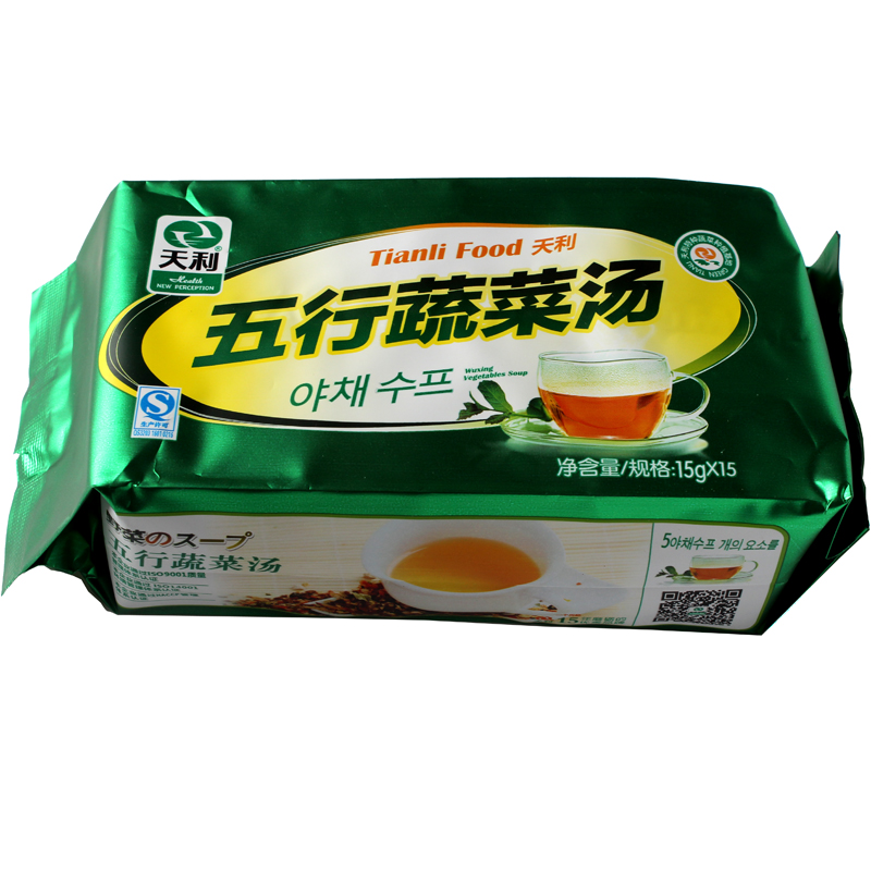 天利五行蔬菜汤225正品天利五行汤天利蔬菜汤徐州|ruв категории зерно риса/север и Юг сухих грузов/приправы, удобный момент, растворимый суп - от Buy2taobao.com для оказания профессиональной услуги покупки агента Taobao