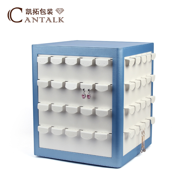 珠宝柜台耳环饰品展示架挂耳钉耳饰四面旋转首饰架家用收纳创意|msdalam kategori Aksesori/Barang Kemas Fesyen, simpanan barang kemas, kotak barang kemas - dari Buy2taobao.com untuk memberikan perkhidmatan ejen Taobao profesional membeli