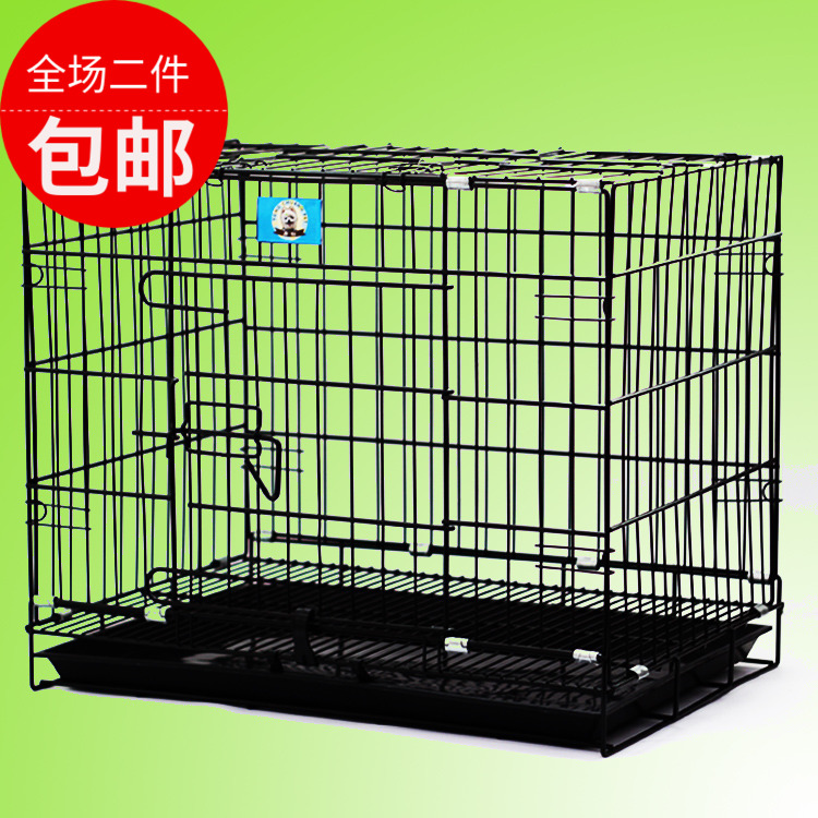 狗笼子 折叠宠物嘉粗狗笼子 盈润钢泰迪比熊边牧小型犬中型犬笼子|msdalam kategori haiwan peliharaan/makanan haiwan dan bekalan, Cat/anjing harian, sangkar - dari Buy2taobao.com untuk memberikan perkhidmatan ejen Taobao profesional membeli