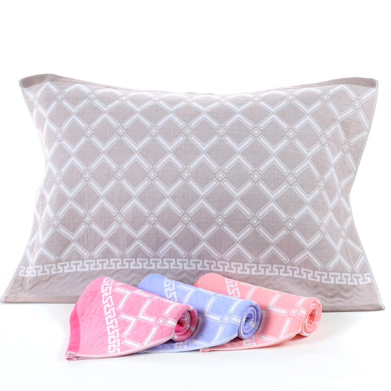 天天特价纯棉纱布枕巾情侣全棉枕头巾三层四季成人pillow towel|msdalam kategori seperai dan bantal, bantal - dari Buy2taobao.com untuk memberikan perkhidmatan ejen Taobao profesional membeli
