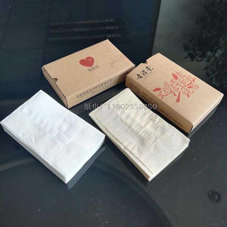 餐厅小盒装牛皮纸巾订制餐巾手帕纸广告纸巾黄色牛皮纸烟盒纸巾|msdalam kategori Care pembersih/tuala wanita/kertas/Aromatherapy, kertas/Wipes, sapu tangan kertas - dari Buy2taobao.com untuk memberikan perkhidmatan ejen Taobao profesional membeli