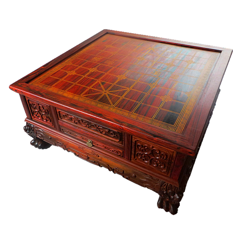 大红酸枝三用棋盘红木雕刻围棋棋桌高档茶台多用中国象棋缅甸花梨在类目 家居饰品, 雕刻工艺, 木雕中 - 来自Buy2taobao.com提供专业的淘宝代购服务