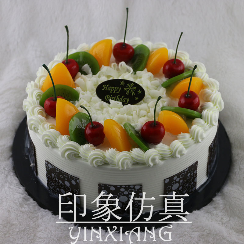 印象蛋糕模型仿真新款生日水果欧式婚庆橱窗庆典样品创意10寸8寸在类目 家居饰品, 花瓶/花器/仿真花/仿真饰品, 仿真水果中 - 来自Buy2taobao.com提供专业的淘宝代购服务