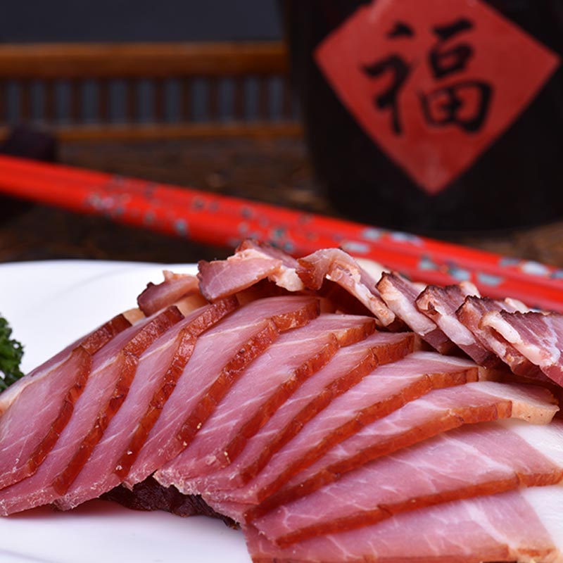Health food Spiced Bacon Homemade Pig bacon Bacon Anhui specialty 200gin the Agri rice/Dried foods/Condiment , Dried foods/Meat Dry , Smoked December/Sausage/Ham products , December/Bacon category - from Buy2taobao.com to provide professional Taobao agent buy service
