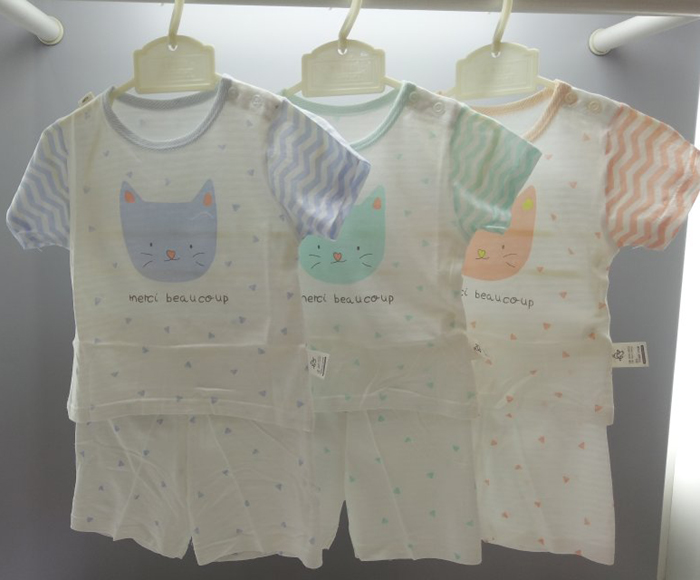 天使娃娃婴儿宝宝衣服睡衣竹纤维短袖内衣超薄儿童夏季空调服|msdalam kategori Kanak-kanak/Bayi/Keluarga dipasang, seluar kanak-kanak, seluar dalam - dari Buy2taobao.com untuk memberikan perkhidmatan ejen Taobao profesional membeli