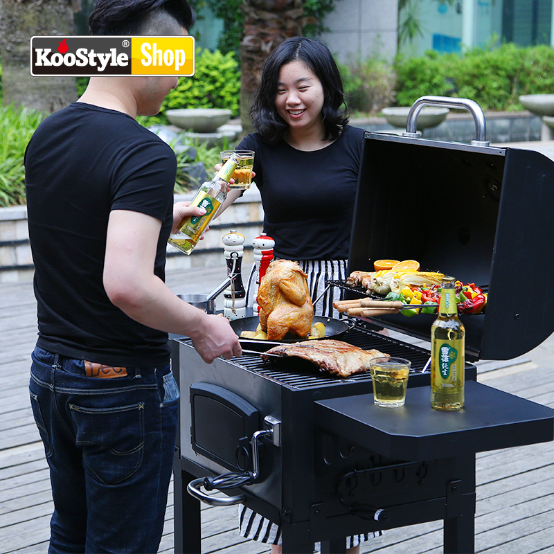 large courtyard Terrace barbecue grill Charcoal Multiplayer villa barbecue Stove bbq outdoors Barbecue rackin the Outdoor/Mountaineer/Camping/Travel Goods , Stoves/Tableware/Picnic barbecue supplies , BBQ/Grill category - from Buy2taobao.com to provide professional Taobao agent buy service