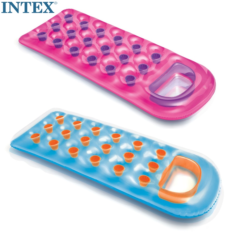 原装正品INTEX 18洞时尚充气浮排 浮床 水床 海滩垫 沙滩 充气垫在类目 运动/瑜伽/健身/球迷用品, 游泳, 游泳装备, 充气床中 - 来自Buy2taobao.com提供专业的淘宝代购服务