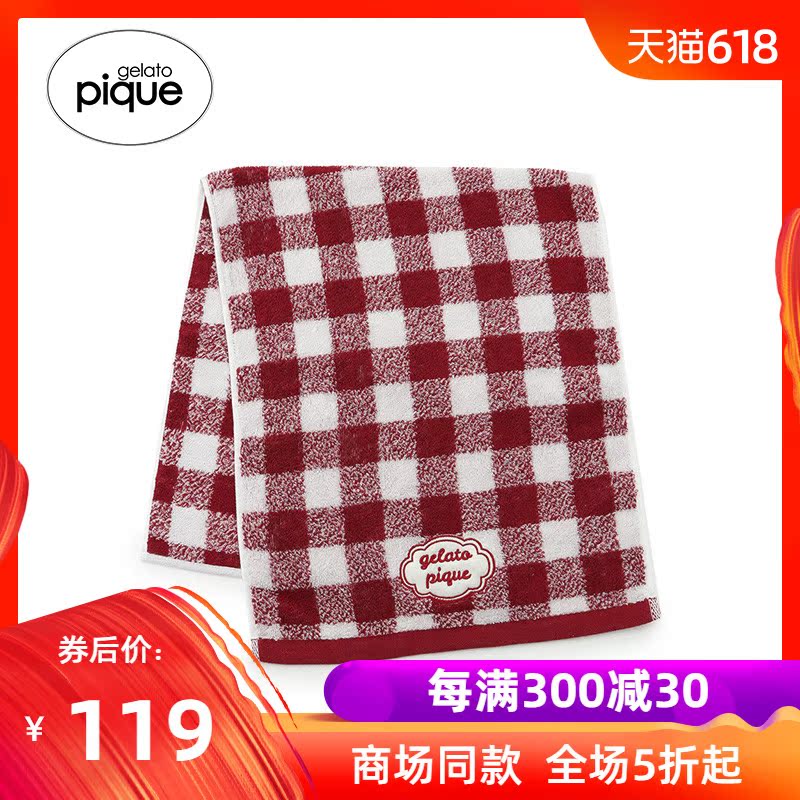 gelato pique2019春季新品 时尚简约格纹毛巾面巾PWGG191637|ruв категории постельные принадлежности, досуг одеяло/одеяло/одеяло - от Buy2taobao.com для оказания профессиональной услуги покупки агента Taobao