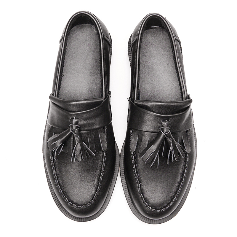 Zhang three mad homemade black Soft leather tassels Martin GD Same item leather shoes Lok Fu shoesin the Men's Shoes, Low shoes category - from Buy2taobao.com to provide professional Taobao agent buy service