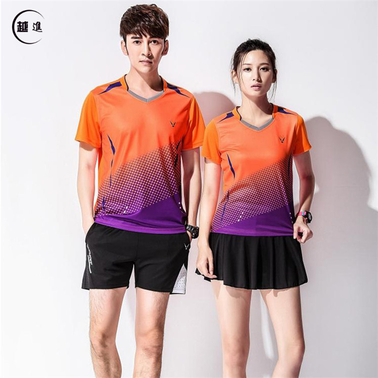 速干打羽毛球服套装男女夏运动球衣短袖T恤吸湿排汗运动衫经典款|msdalam kategori sukan/Yoga/kecergasan/bekalan peminat, badminton, pakaian badminton - dari Buy2taobao.com untuk memberikan perkhidmatan ejen Taobao profesional membeli