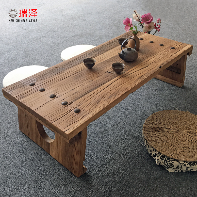 Elm Door Tatami tables tea table Coffee table Kangzhuo Ready Qin tables Sofa table Customized solid wood Retroin the Residential furniture , Categories , Tea table category - from Buy2taobao.com to provide professional Taobao agent buy service