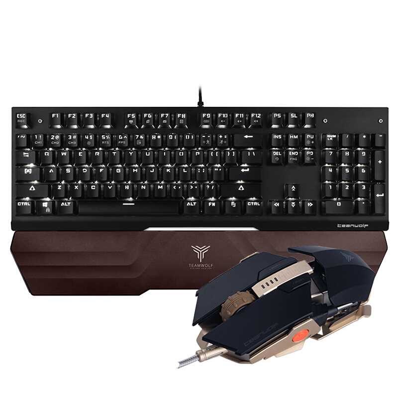 The wolf sent teamwolf CIY Mechanical Keyboard Big hand Mechanics Backlight Metal game Jediin the Computer Hardware/Monitor/Computer Peripherals , Keyboard category - from Buy2taobao.com to provide professional Taobao agent buy service