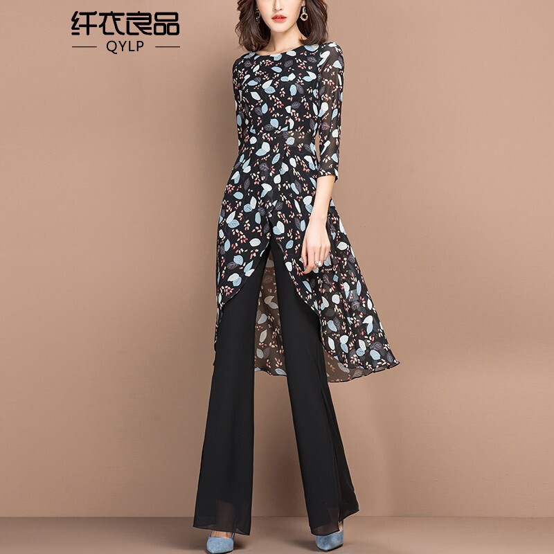 纤衣良品2019夏装新款夏季女装印花喇叭裤套装气质时尚两件套D142在类目 模玩/动漫/周边/cos/桌游, Cosplay服饰/道具/服务, Cosplay女装中 - 来自Buy2taobao.com提供专业的淘宝代购服务