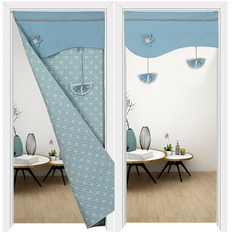 Cotton curtain thickening Air conditioning curtain winter keep warm Windbreak bedroom door curtain Fabric art Partition curtain household Curtainin the Home Fabric , Curtains and curtain accessories , Curtain category - from Buy2taobao.com to provide professional Taobao agent buy service