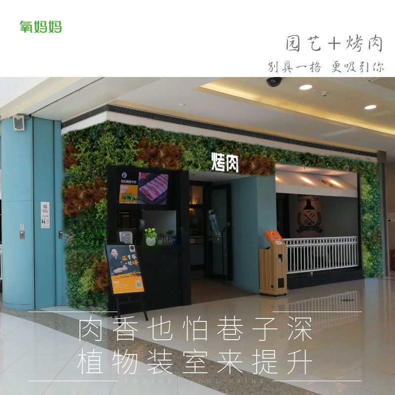 Oxygen mother Restaurant Facade shop Scenery Decoration indoor Botany collocation designin the Flower delivery/Flowers simulation/Plants gardening , Gardening Design Services category - from Buy2taobao.com to provide professional Taobao agent buy service