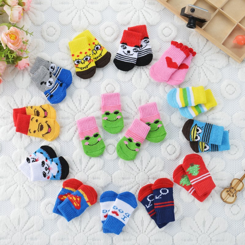 Dog socks Teddy dog Non-slip socks Puppies Puppy Pet dog Socks Cotton socks Kitty Foot sleeve Autumn and winter Suppliesin the Pet/Pet food and supplies , Pet apparel and accessories , Socks category - from Buy2taobao.com to provide professional Taobao agent buy service