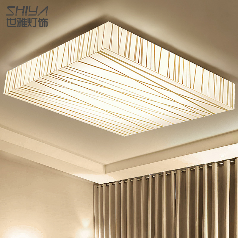 Shiya LED Ceiling lamp Modern living room lights square Simplicity Art Bedroom lights rectangle Ceiling with Lightingin the Decoration main material , Lamps , Ceiling category - from Buy2taobao.com to provide professional Taobao agent buy service