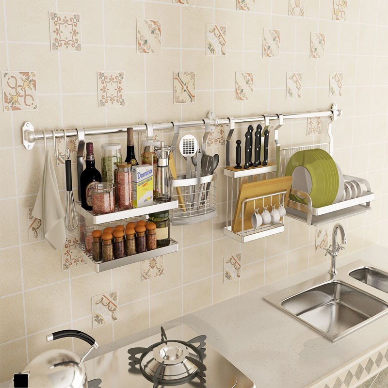 Punch holes Kitchen accessories 304 Stainless steel Suspender Kitchenware Rack Leachate Kitchen Hardware pylons Shelfin the Decoration main material , Kitchen , Kitchen accessories , Shelf category - from Buy2taobao.com to provide professional Taobao agent buy service