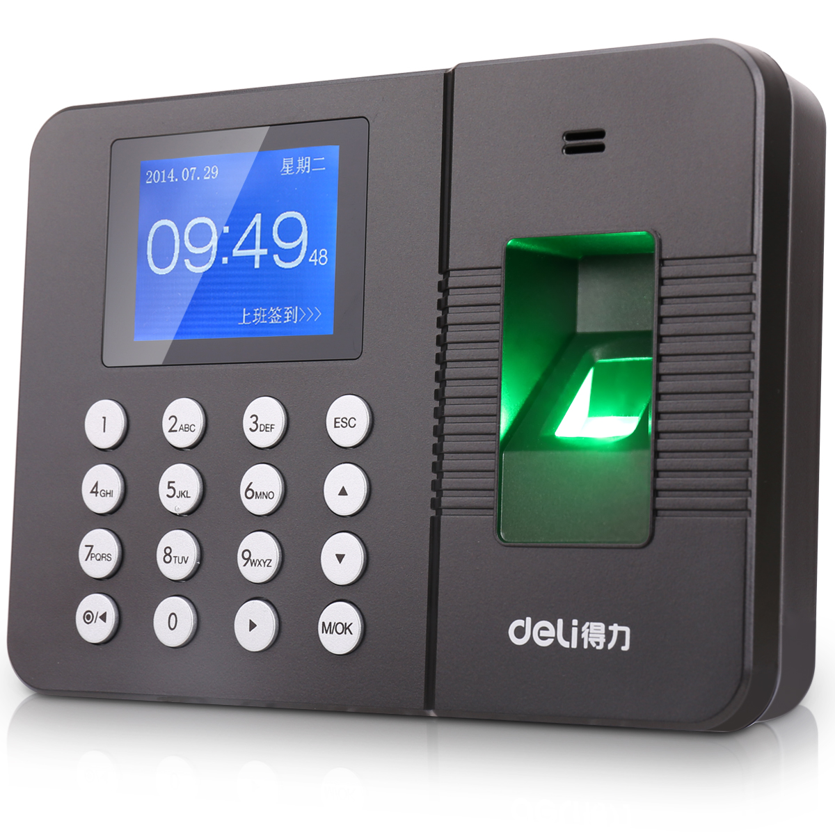 Deli Attendance 3960 Fingerprint attendance machine Punch card machine Fingerprint Fingerprint type Attendance machine Free installation Softwarein the Office Equipment/Consumables/Related Services , Access Control , Attendance and access control category - from Buy2taobao.com to provide professional Taobao agent buy service