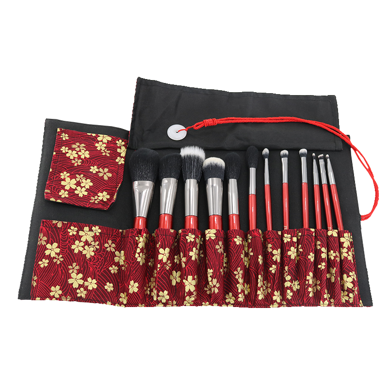 Phenanthrene orchid 12 animal wool Cosmetic brush Brush set Loose paint Trimming brush Foundation brush High gloss eye shadow brushin the Makeup/Perfume/Beauty tools , Other Beauty Tools , Cosmetic brush set category - from Buy2taobao.com to provide professional Taobao agent buy service