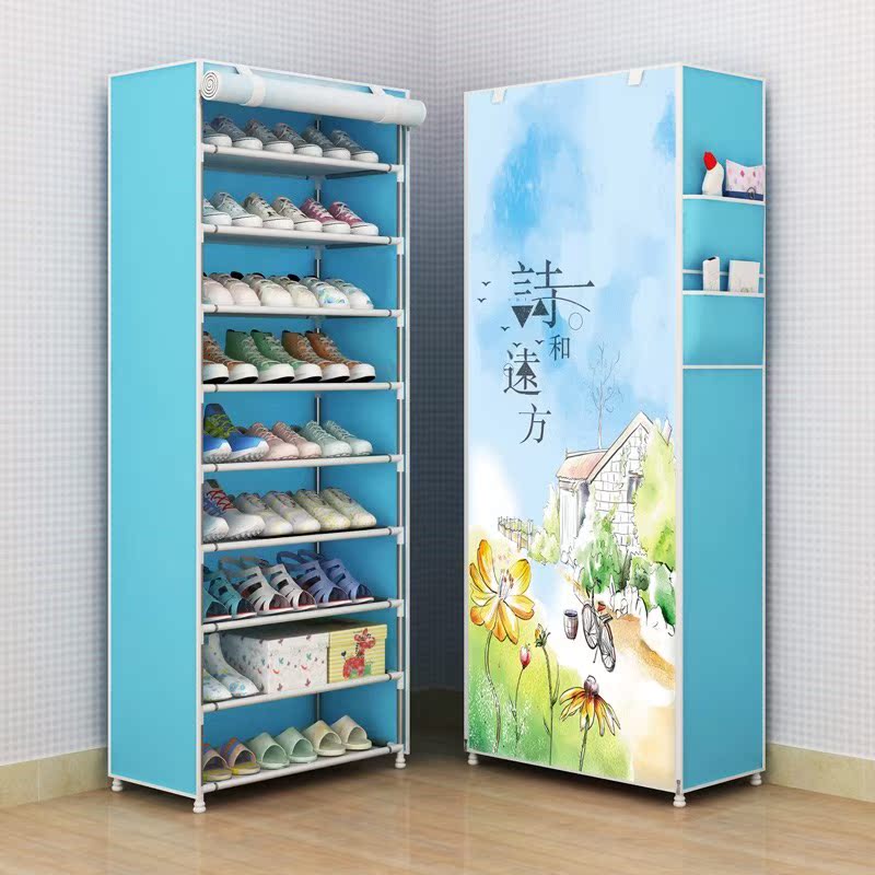 2018隔板阶梯式新款封闭式加粗家用低长鞋柜经济型壁挂式鞋架子在类目 住宅家具, 柜类, 鞋柜中 - 来自Buy2taobao.com提供专业的淘宝代购服务