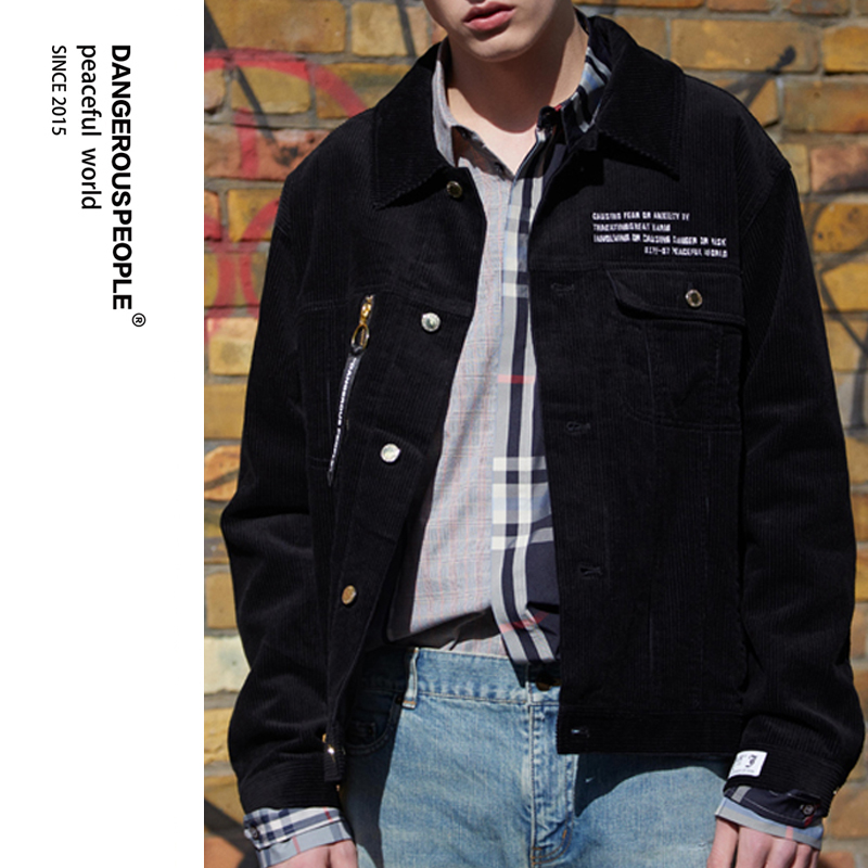 Dangerous people Xue Qian DSP Double color corduroy Basic paragraph Trend Jacket coatin the Men's clothing, Jacket category - from Buy2taobao.com to provide professional Taobao agent buy service