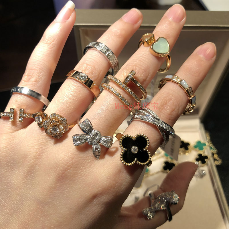 High-end Jewellery customized 18k Waistline Necklace Rose Gold Bicyclic Pendant Diamonds Bracelet Ringin the Jewelry/Diamond/Jade/Gold , K gold jewelry, Choker category - from Buy2taobao.com to provide professional Taobao agent buy service