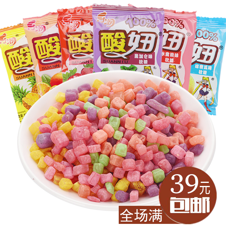Le tide Suanniu fruit Soft sweets 8090 Childhood Reminiscence snacks childhood candy rubber qq Sugar 5gin the Snacks/Nuts/Specialty , Sweets and snacks/Jelly/Pudding , Candy category - from Buy2taobao.com to provide professional Taobao agent buy service