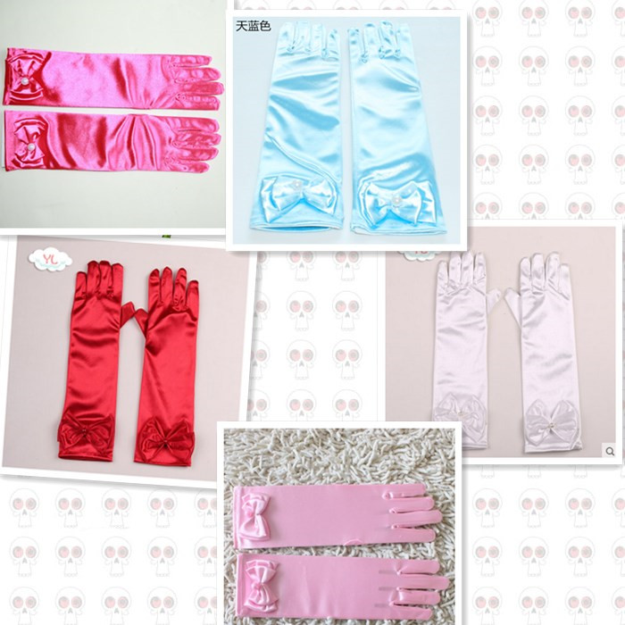 children have more cash than can be accounted for full dress glove Manufactor Direct selling princess Multicolor Finger costume Dedicated girl stage performin the Children/Baby/Family fitted , Hat/Muffler/Masks/Gloves/Earmuffs/Booties , Gloves category - from Buy2taobao.com to provide professional Taobao agent buy service