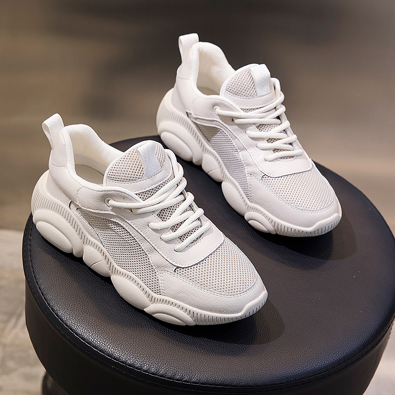 genuine leather White shoes 2019 Spring new pattern Versatile Korean Edition Women's Shoes leisure time Flat bottom Basics White shoes student skate shoesin the Women's Shoes, Canvas shoes category - from Buy2taobao.com to provide professional Taobao agent buy service